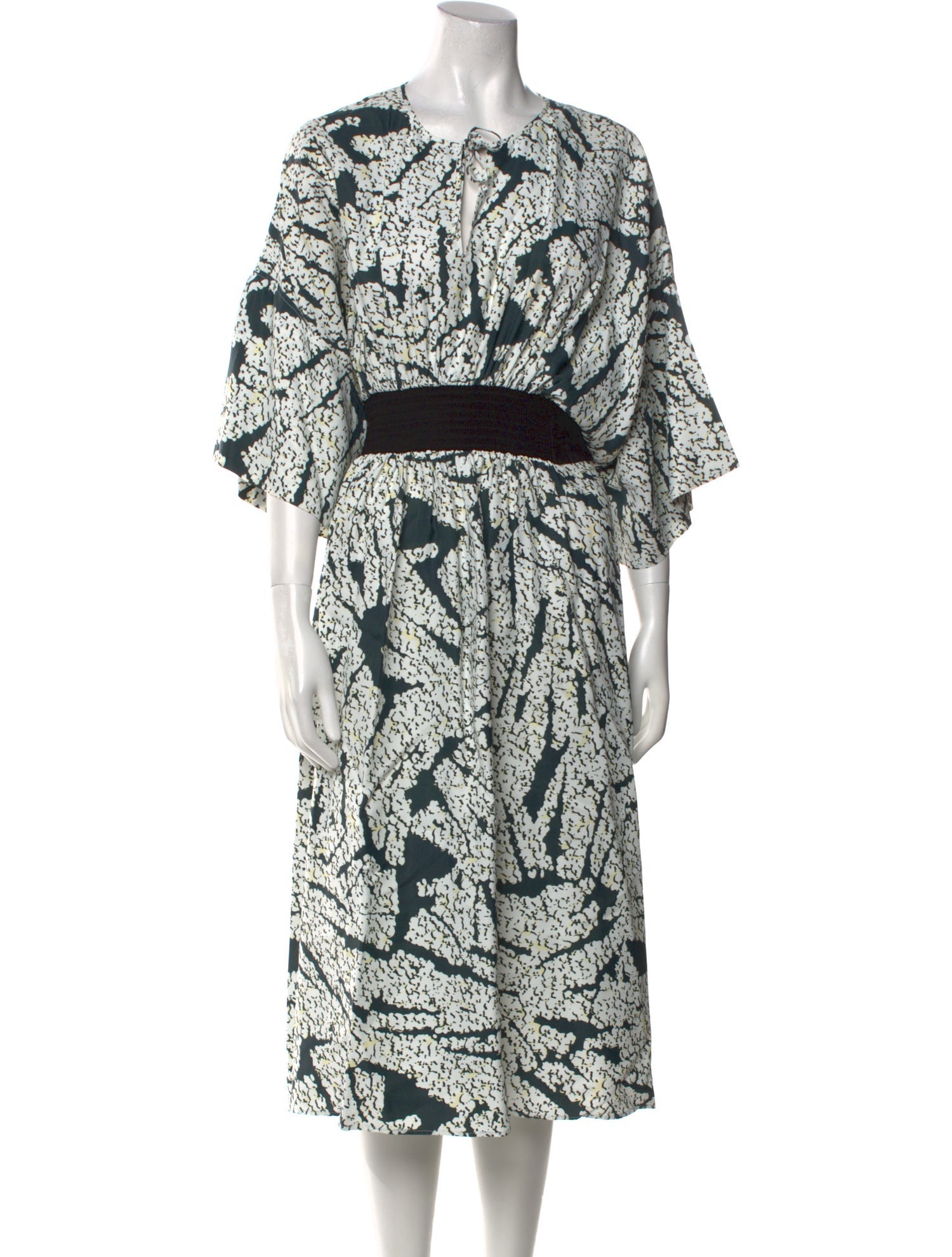 Cédric Charlier Printed Long Dress