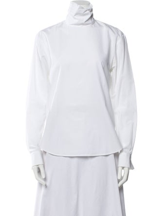 Cédric Charlier Turtleneck Long Sleeve Sweatshirt