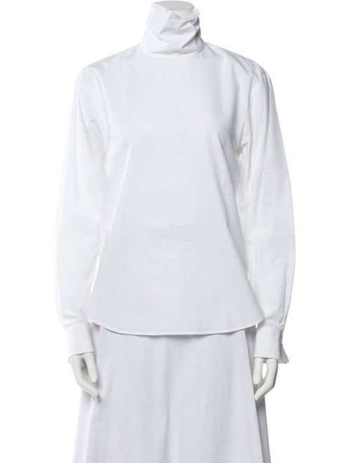 Cédric Charlier Turtleneck Long Sleeve Sweatshirt