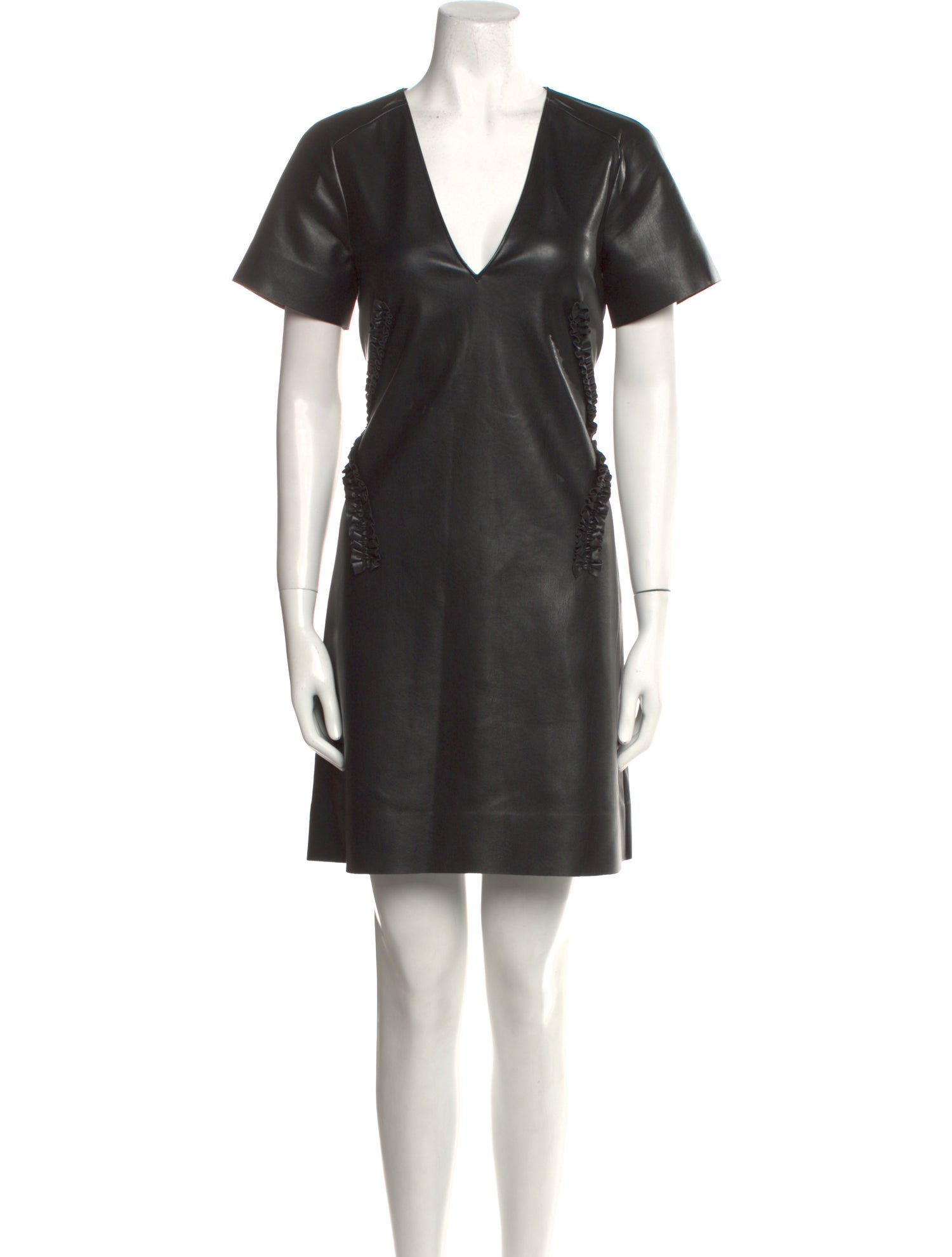 Cédric Charlier V-Neck Mini Dress