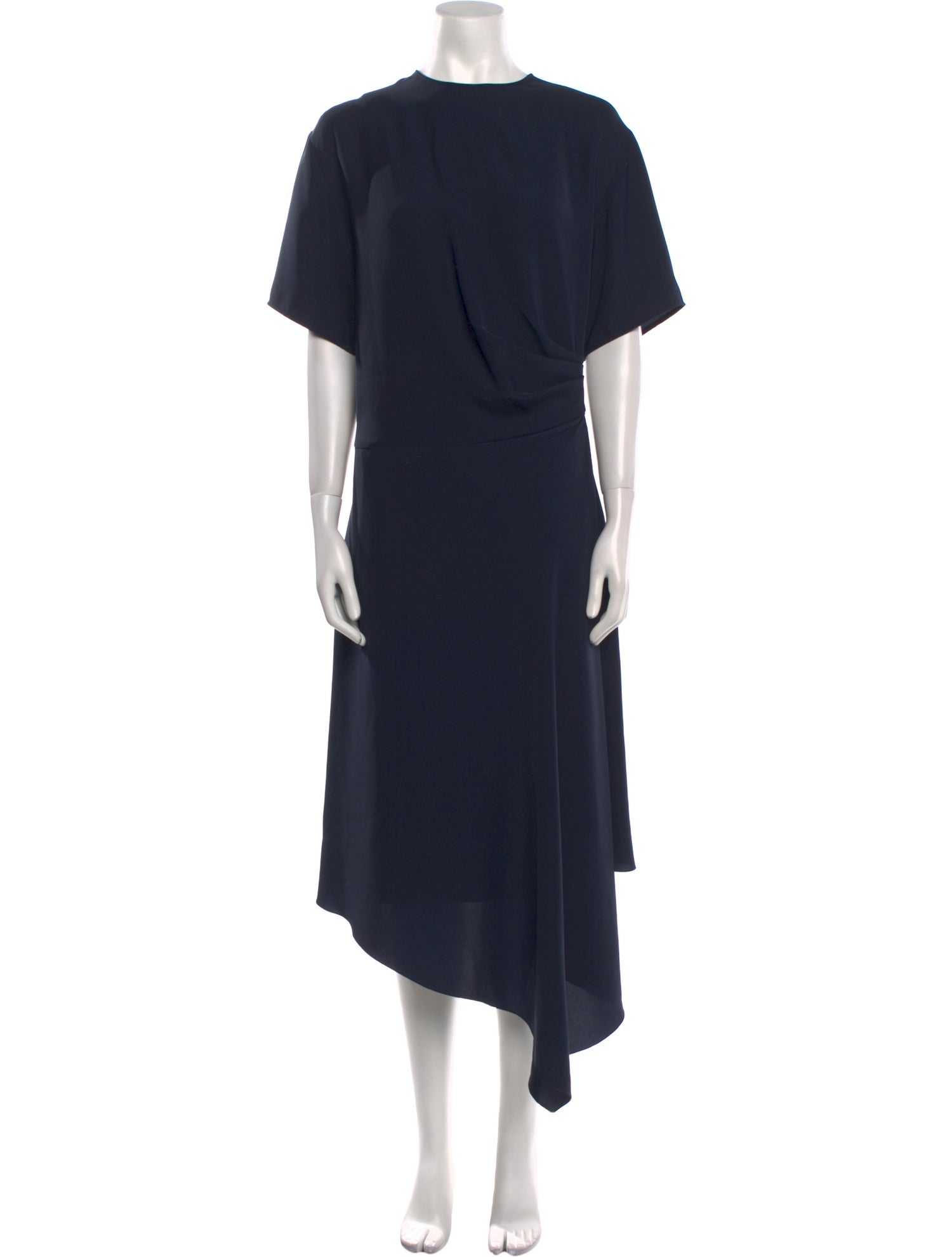Cédric Charlier Crew Neck Long Dress