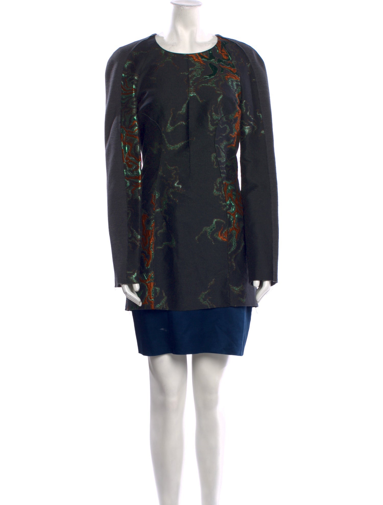 Cédric Charlier Printed Mini Dress