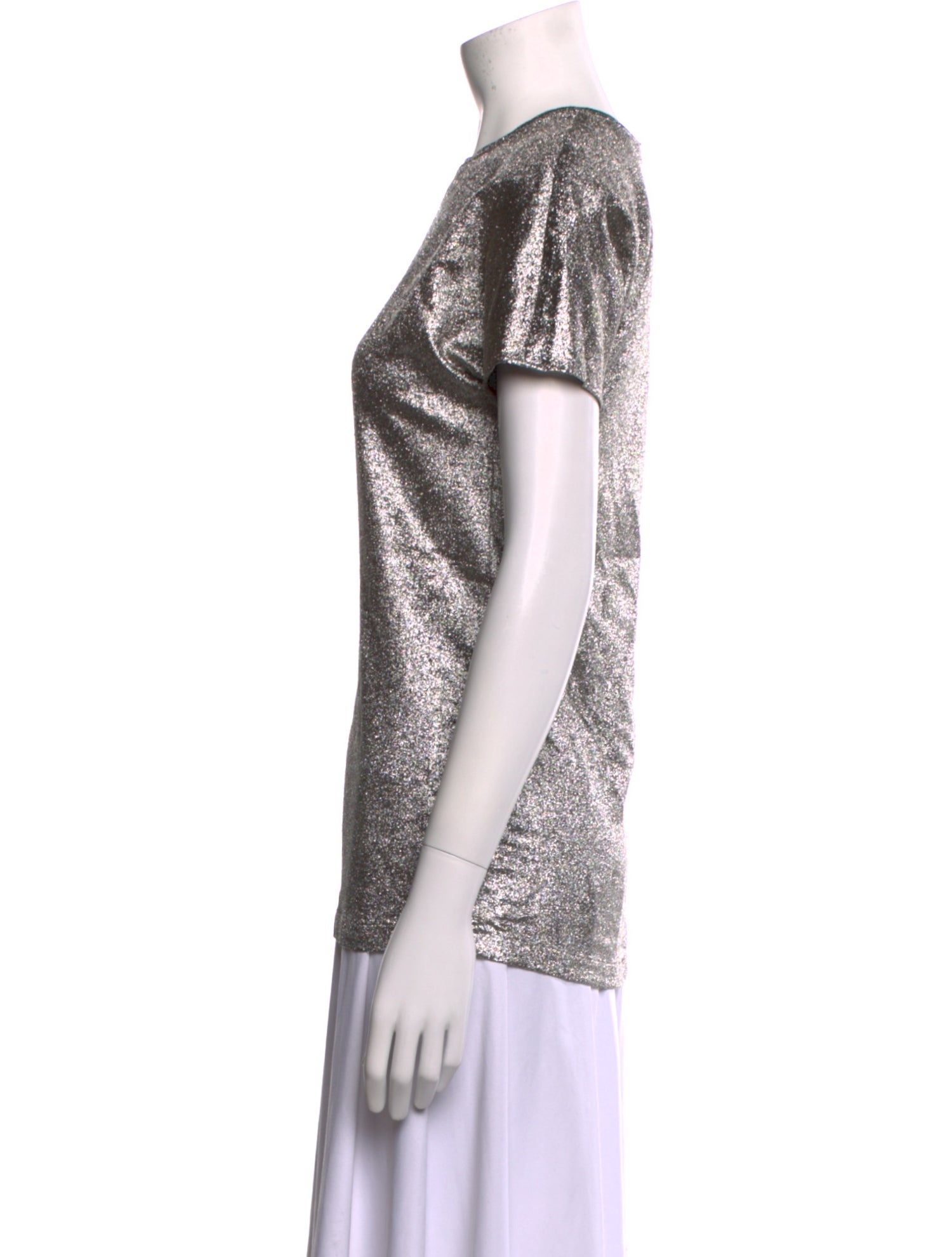 Cédric Charlier Patterned Crew Neck T-Shirt