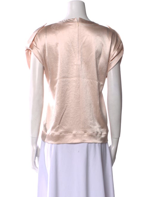 Cédric Charlier Bateau Neckline Short Sleeve Top