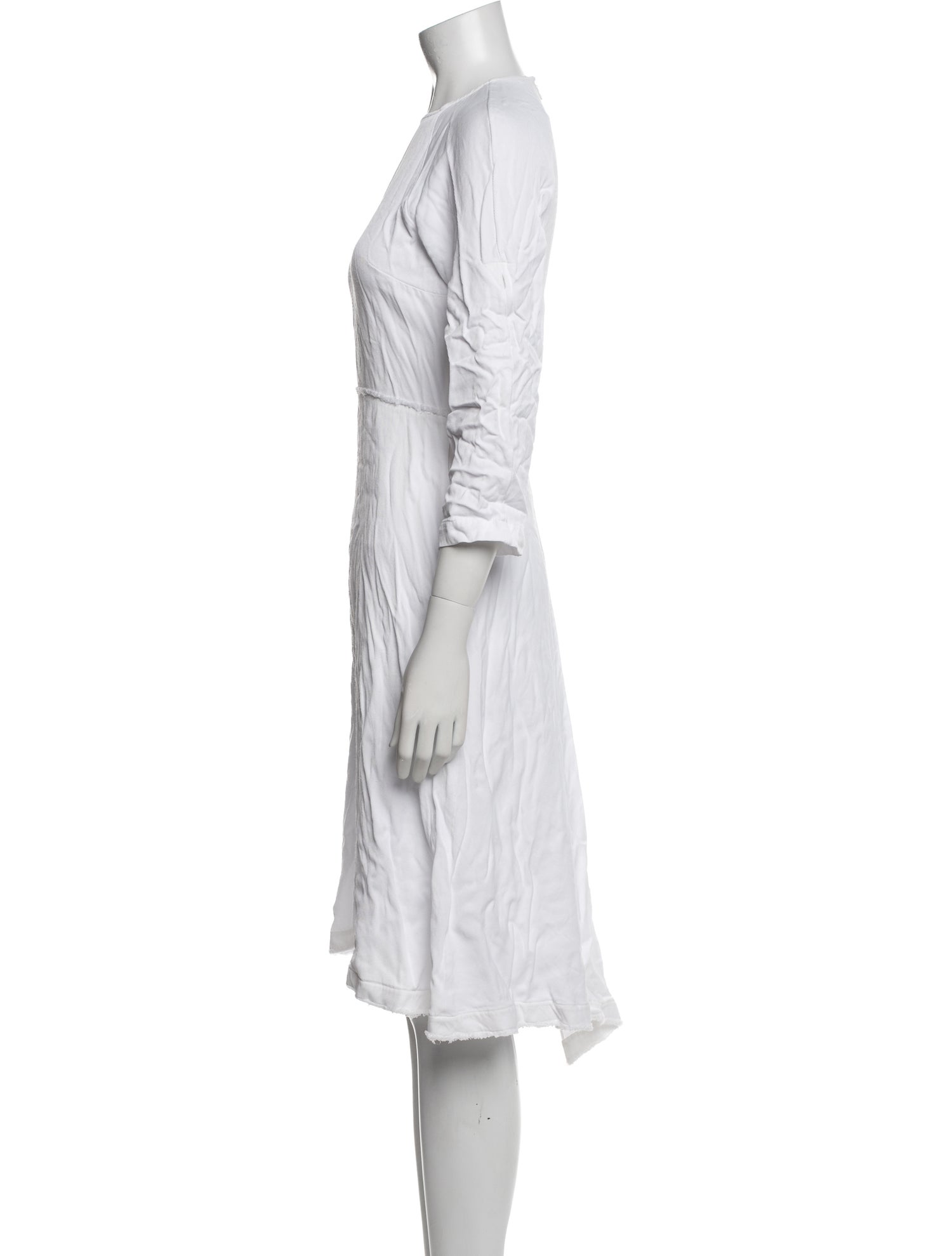 Cédric Charlier Crew Neck Knee-Length Dress
