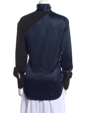 Cédric Charlier Turtleneck Long Sleeve Sweatshirt