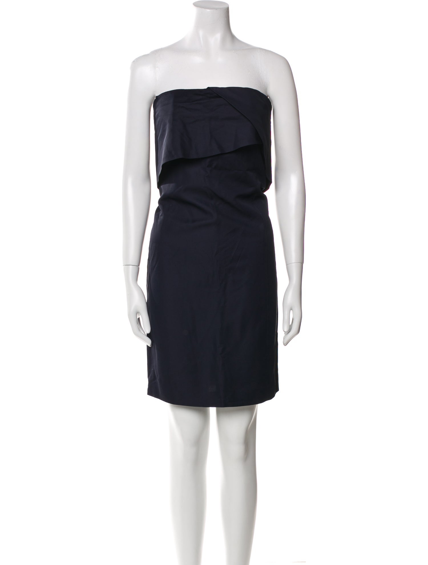 Cédric Charlier Strapless Mini Dress