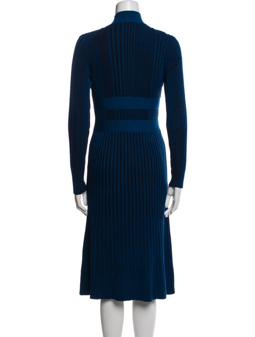 Cédric Charlier Virgin Wool Midi Length Dress