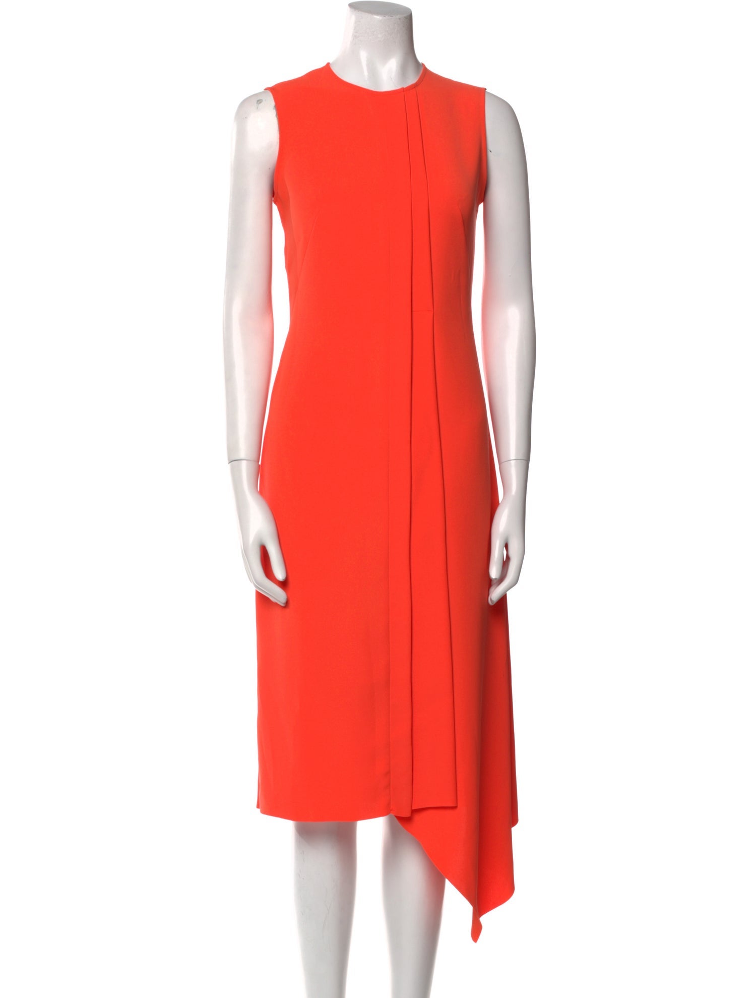 Cédric Charlier Crew Neck Long Dress
