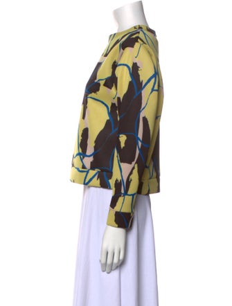 Cédric Charlier Printed Crew Neck Sweatshirt