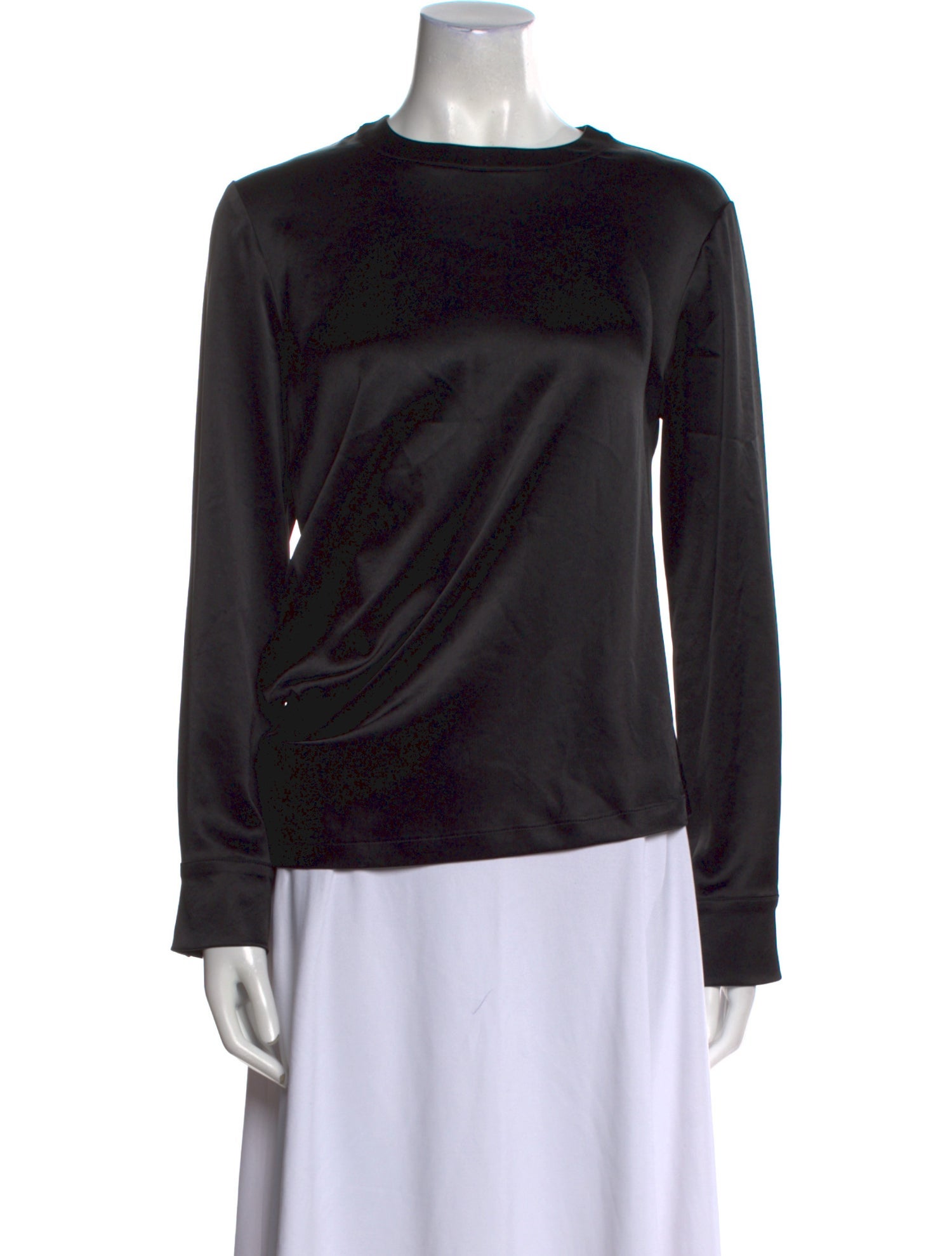 Cédric Charlier Bateau Neckline Long Sleeve Top