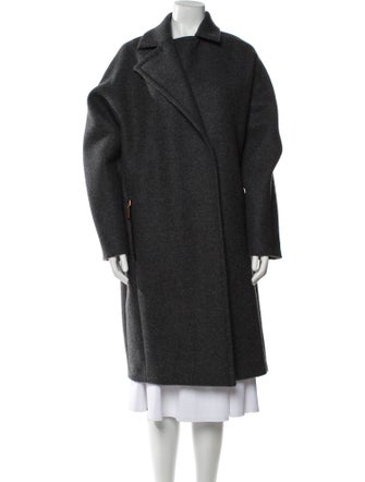 Cédric Charlier Virgin Wool Coat