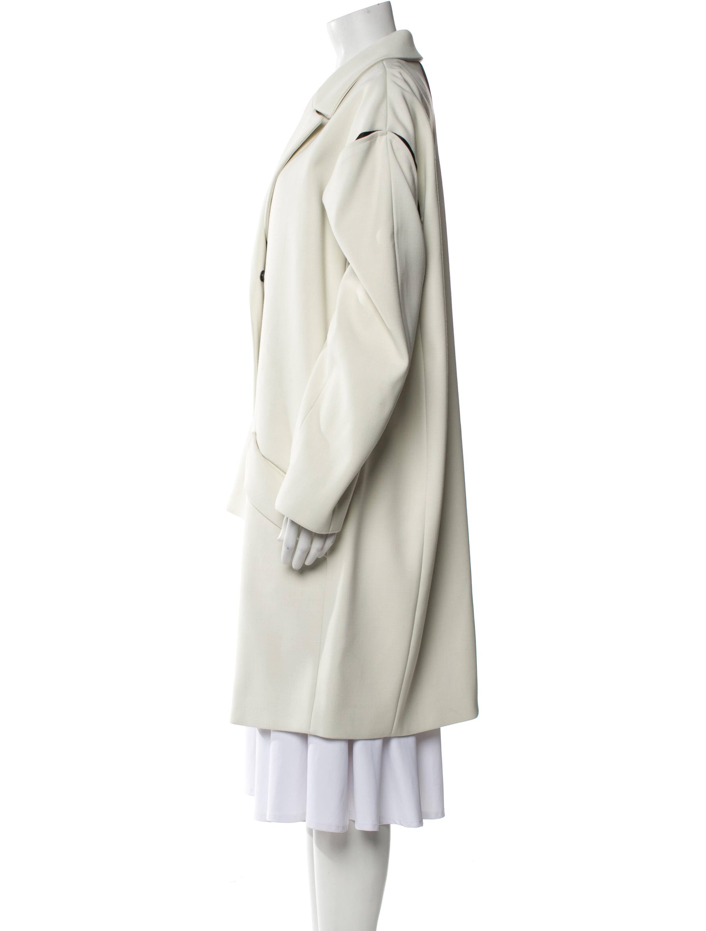 Cédric Charlier Colorblock Pattern Trench Coat
