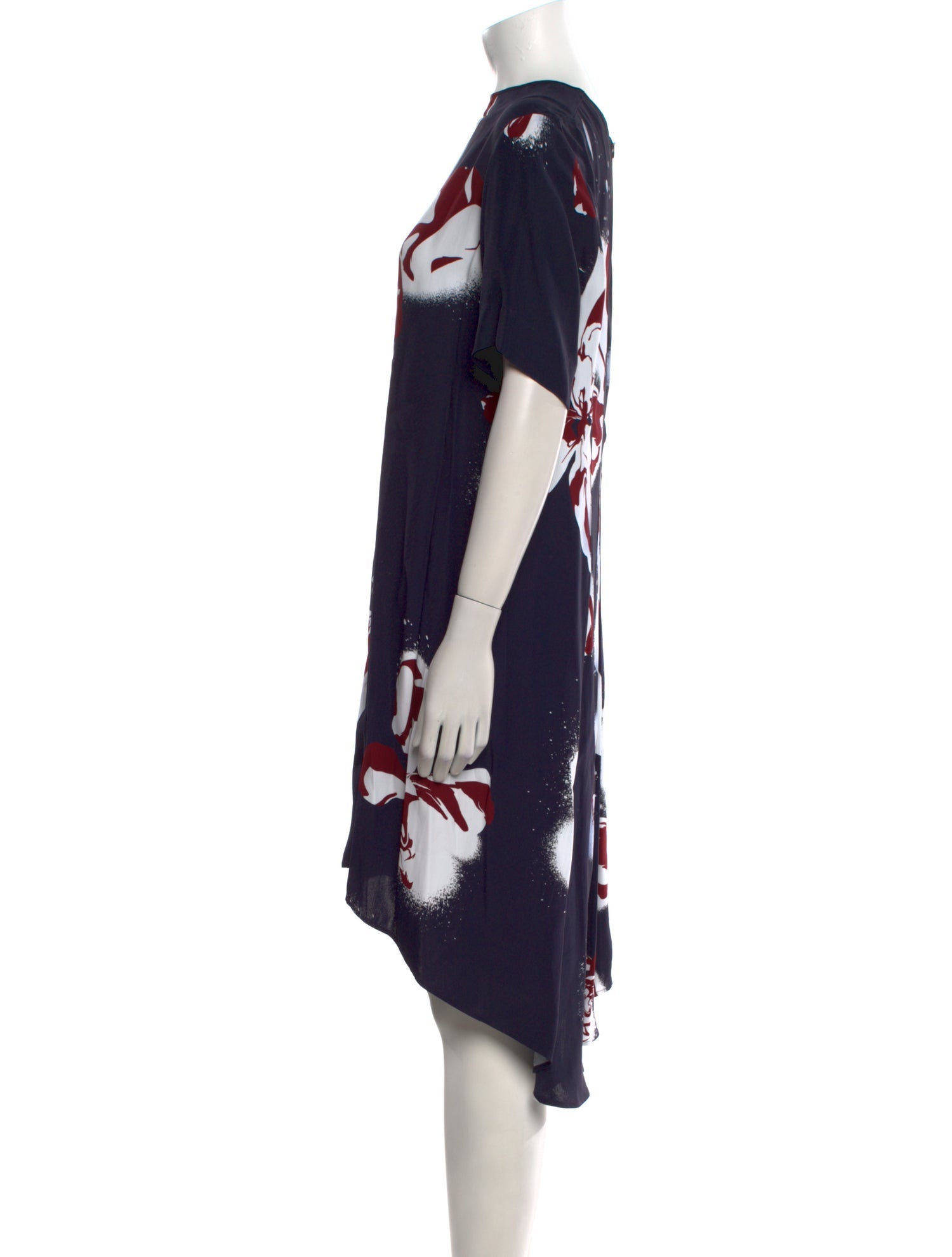 Cédric Charlier Printed Midi Length Dress