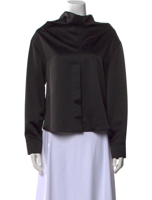 Cédric Charlier Cowl Neck Long Sleeve Sweatshirt