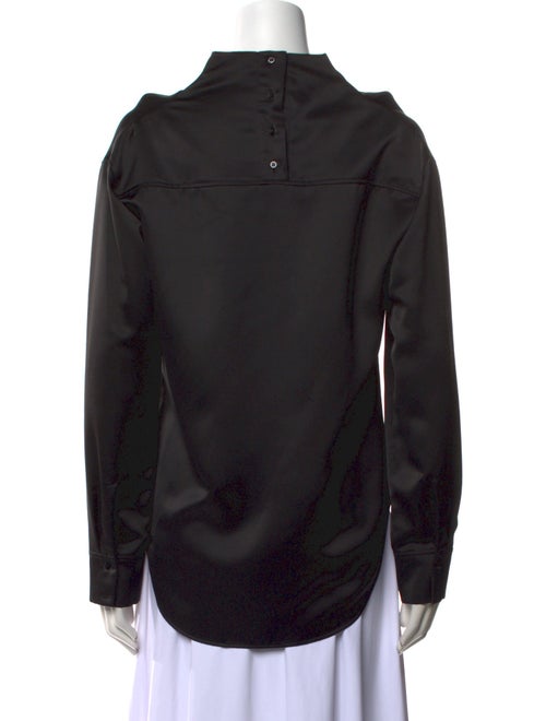 Cédric Charlier Cowl Neck Long Sleeve Sweatshirt