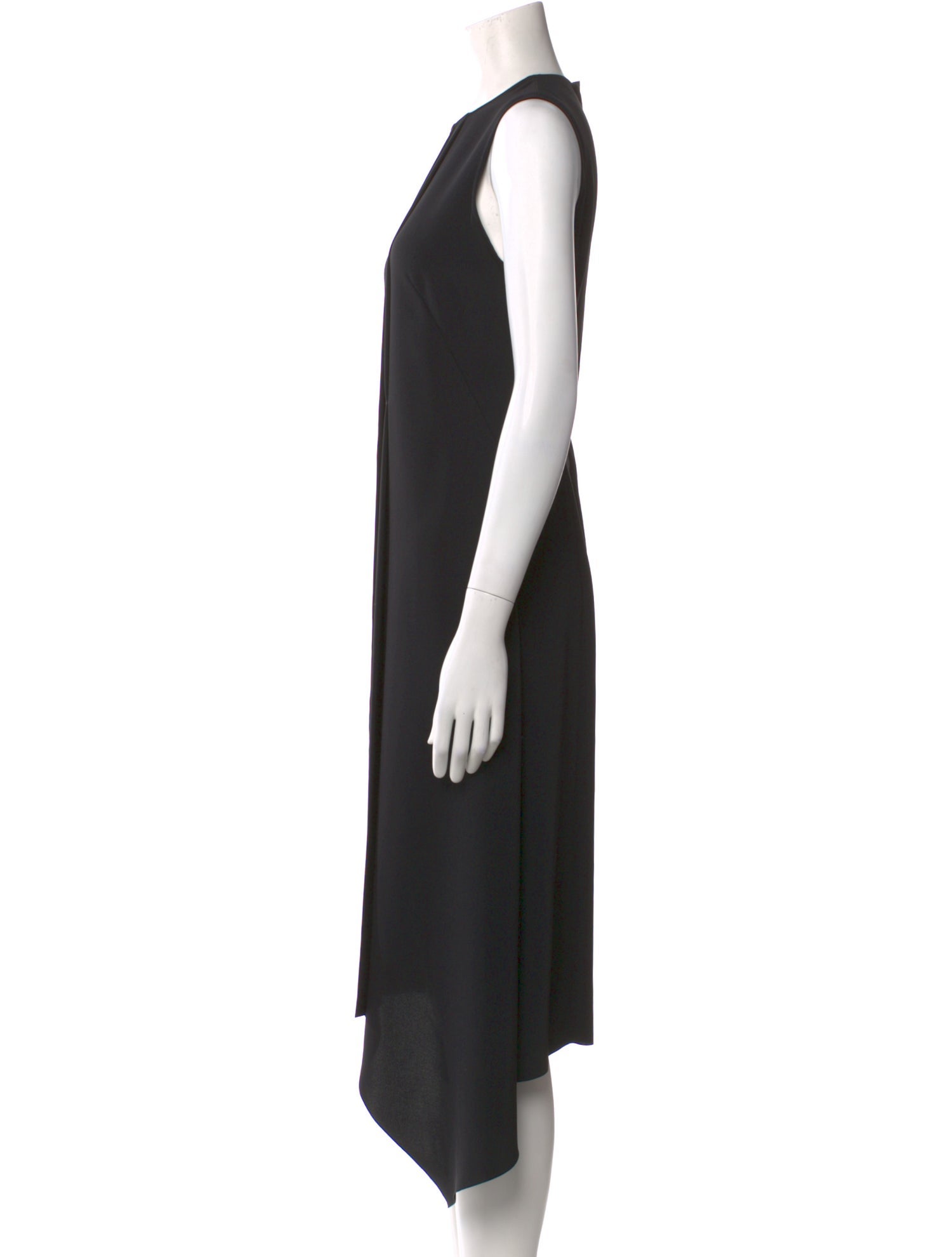 Cédric Charlier Crew Neck Long Dress