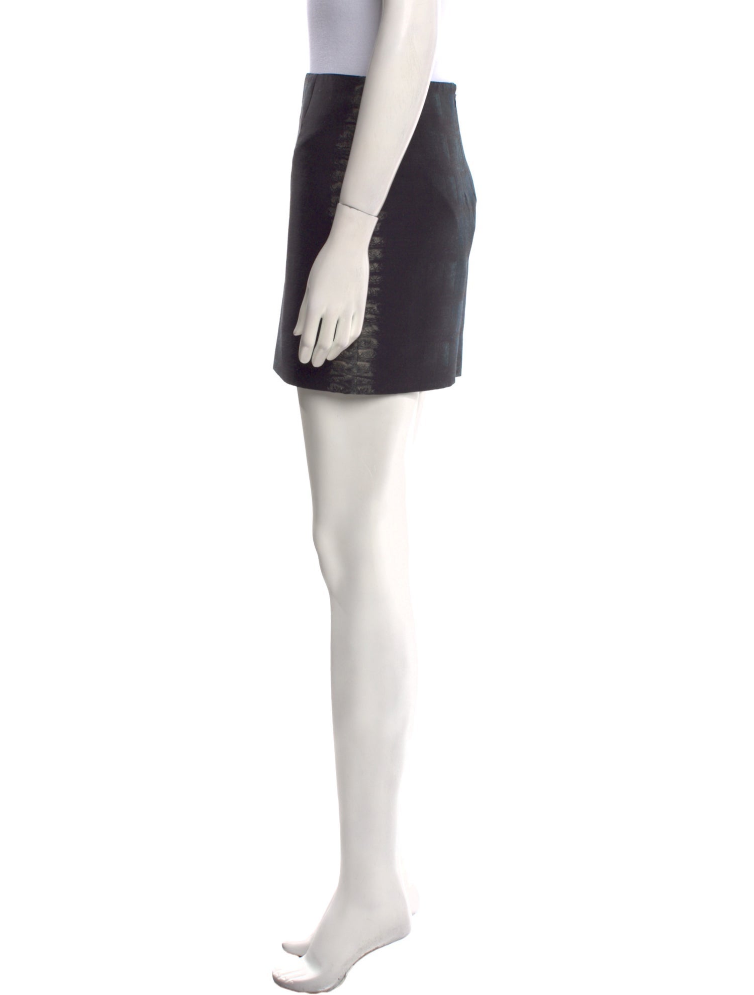 Cédric Charlier Plaid Print Mini Skirt