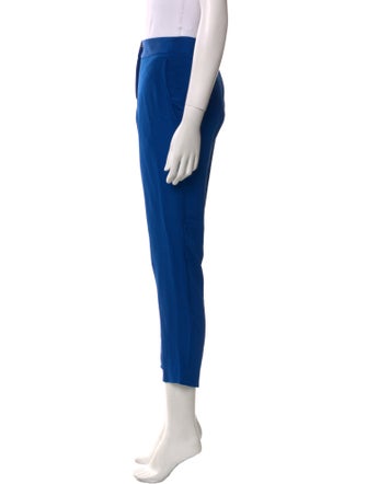Cédric Charlier Silk Skinny Leg Pants