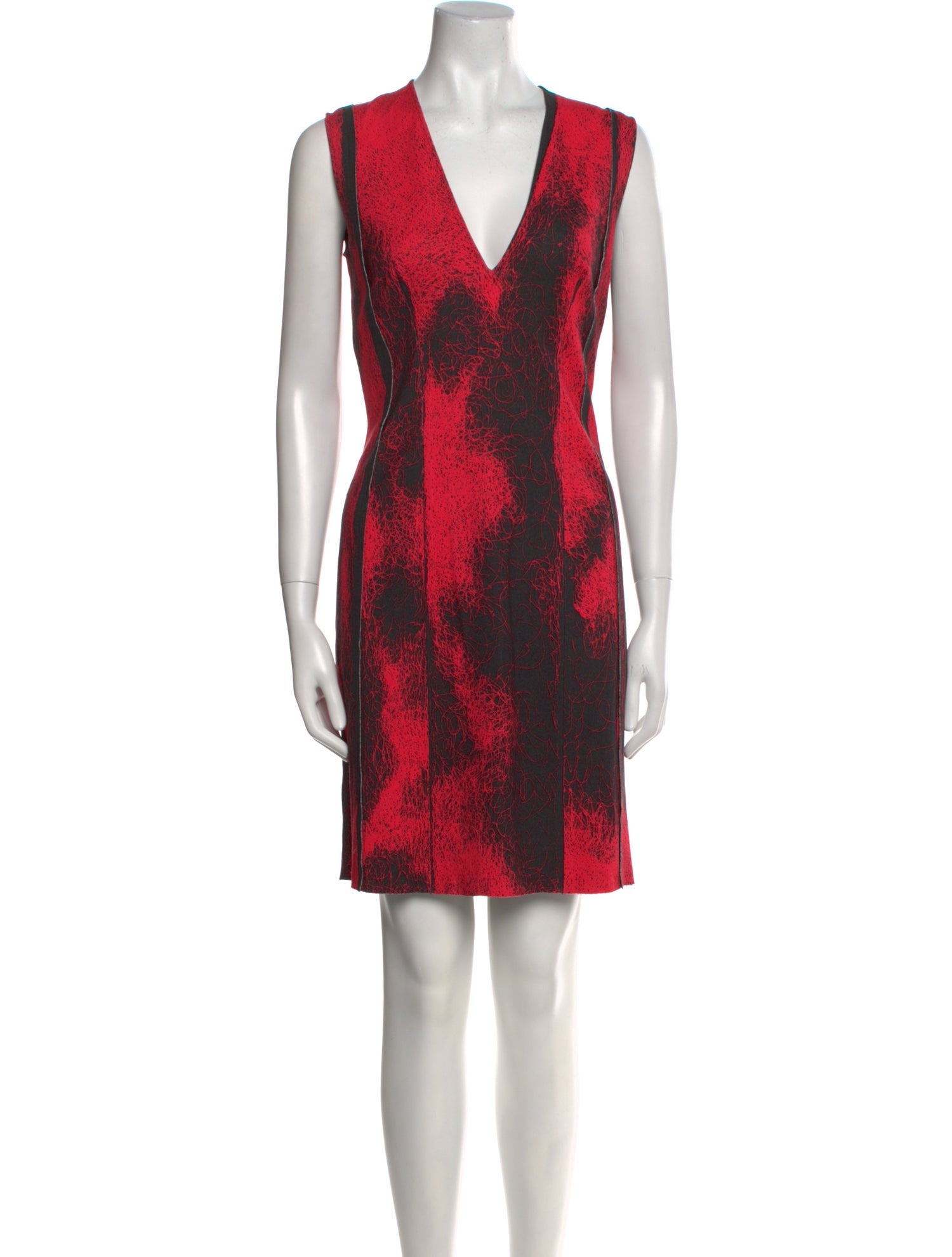 Cédric Charlier Printed Mini Dress