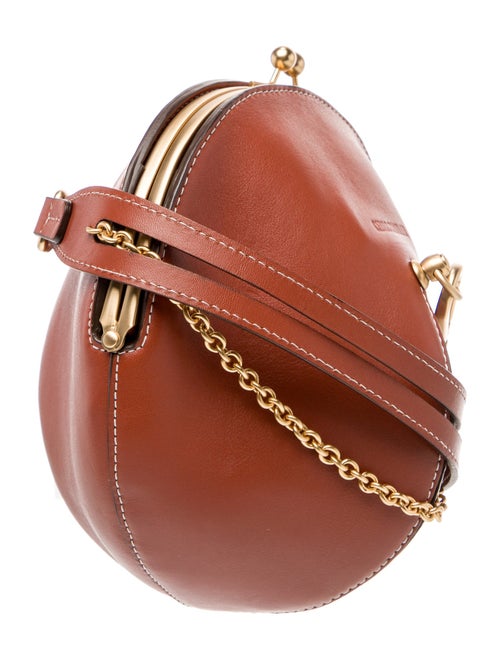 Cédric Charlier Leather Shoulder Bag