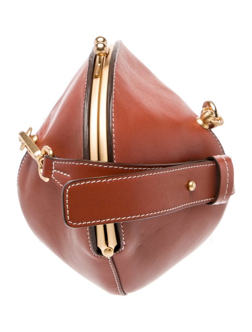 Cédric Charlier Leather Shoulder Bag