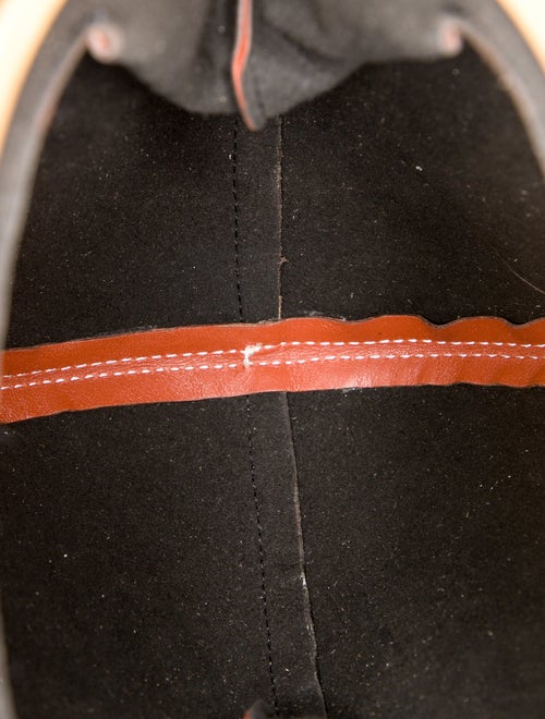 Cédric Charlier Leather Shoulder Bag