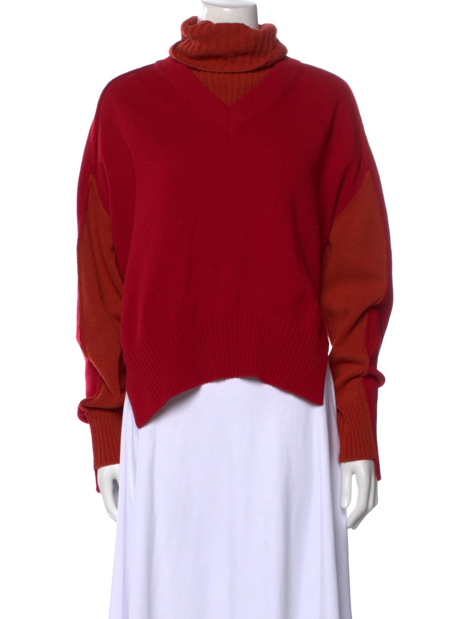 Cédric Charlier Wool Turtleneck Sweater