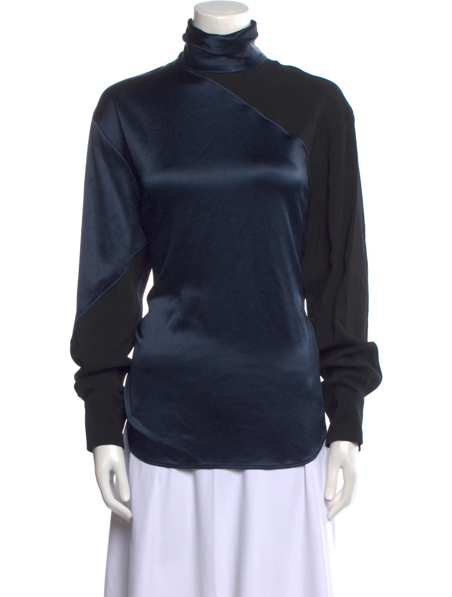 Cédric Charlier Turtleneck Long Sleeve Sweatshirt