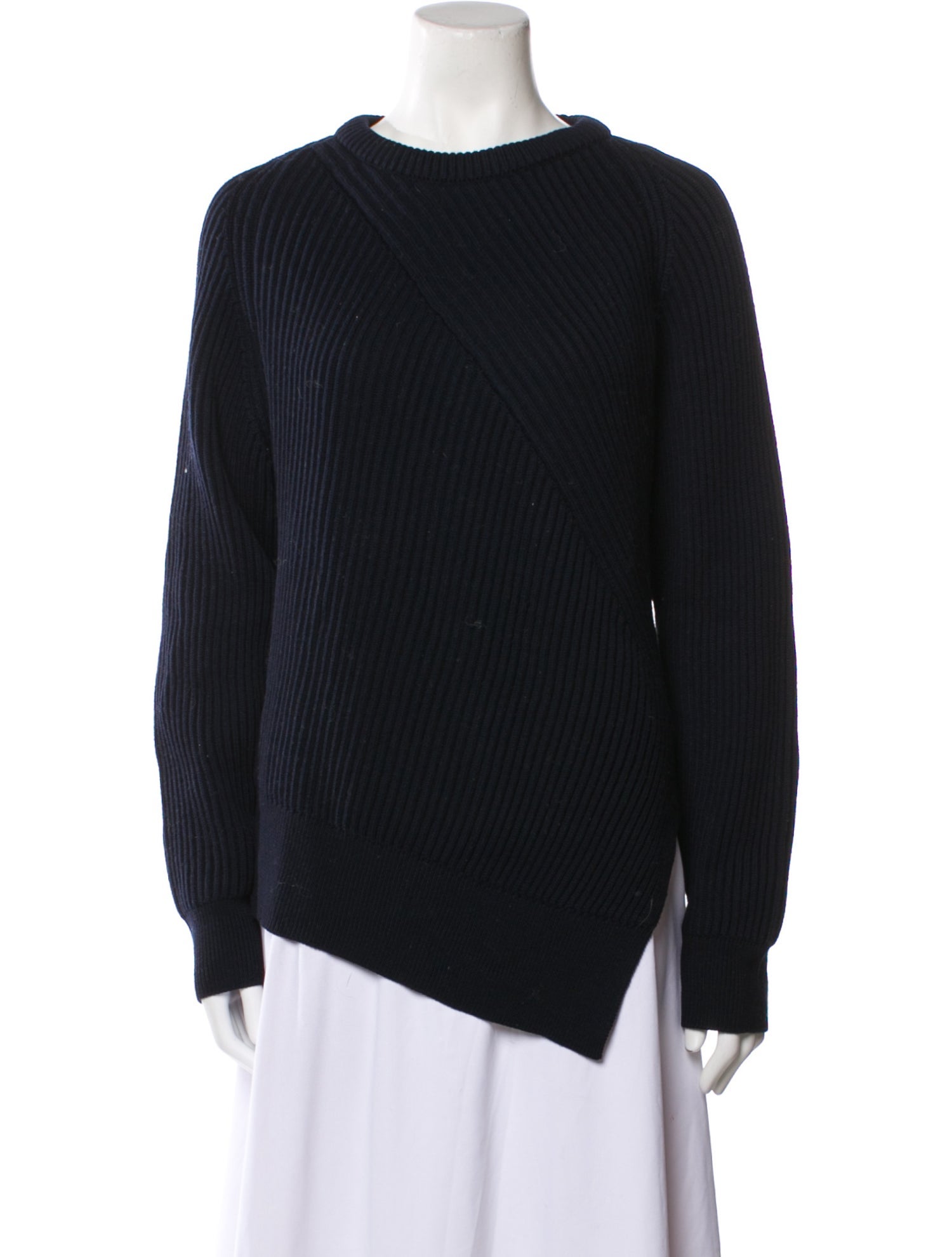 Cédric Charlier Virgin Wool Bateau Neckline Sweater