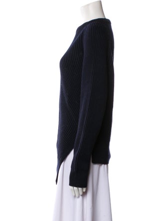 Cédric Charlier Virgin Wool Bateau Neckline Sweater