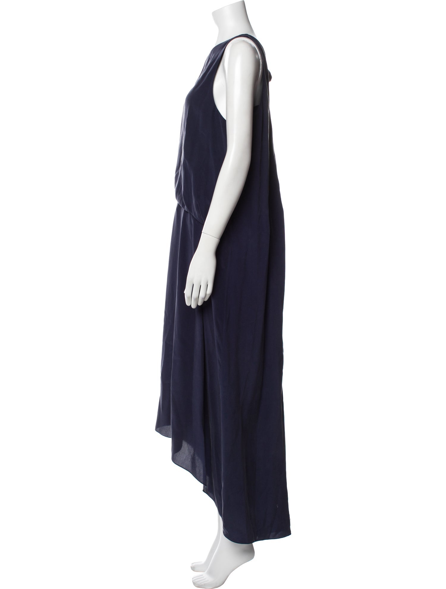 Cédric Charlier Silk Long Dress