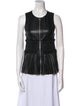 Cédric Charlier Crew Neck Sleeveless Top