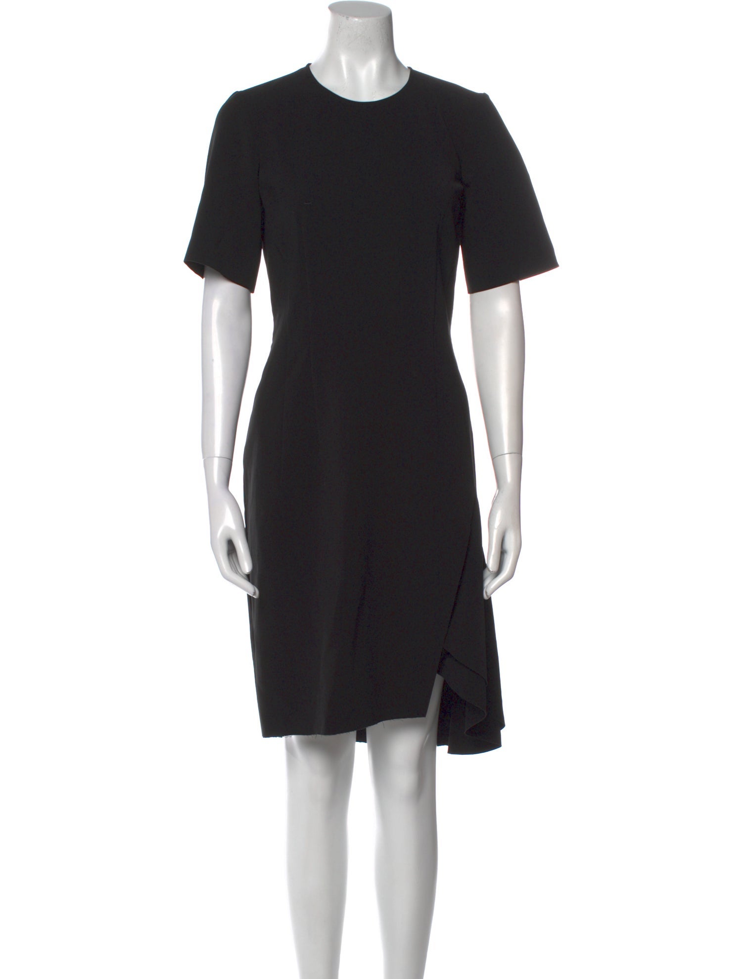 Cédric Charlier Crew Neck Knee-Length Dress