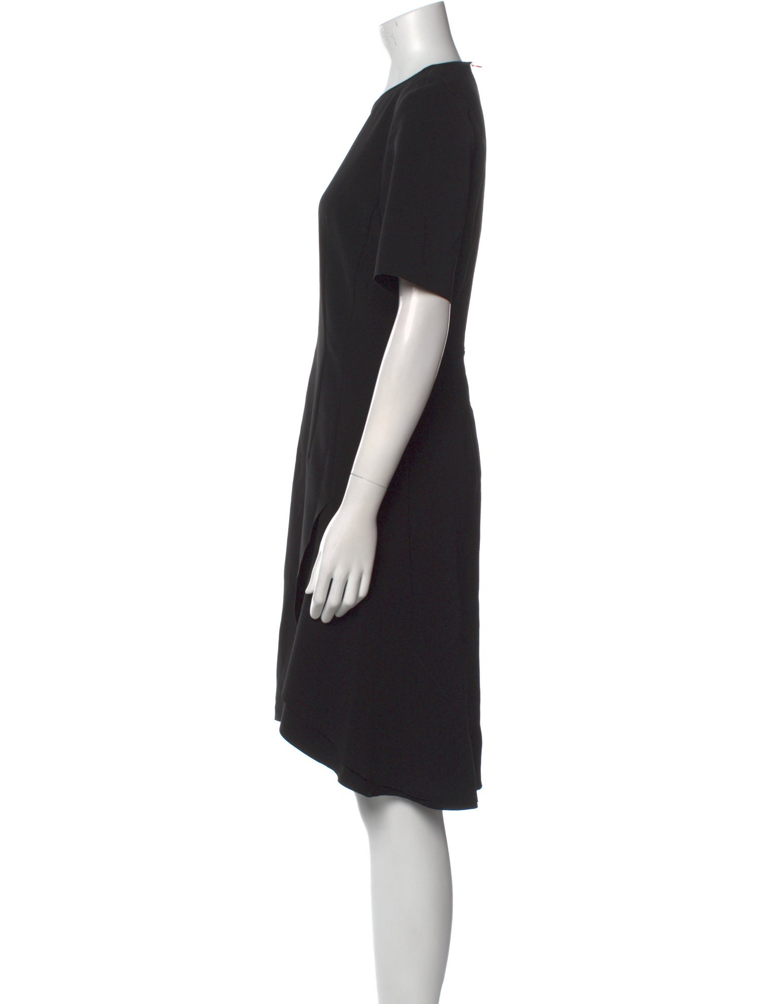 Cédric Charlier Crew Neck Knee-Length Dress