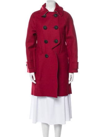 Cédric Charlier Virgin Wool Trench Coat