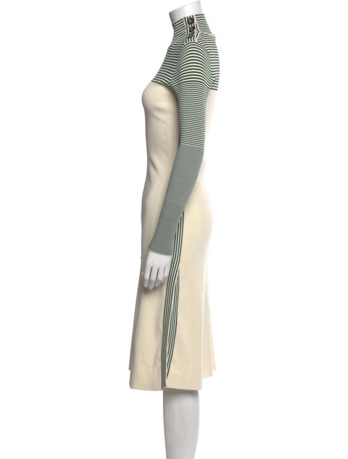 Cédric Charlier Turtleneck Knee-Length Dress