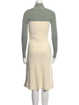 Cédric Charlier Turtleneck Knee-Length Dress
