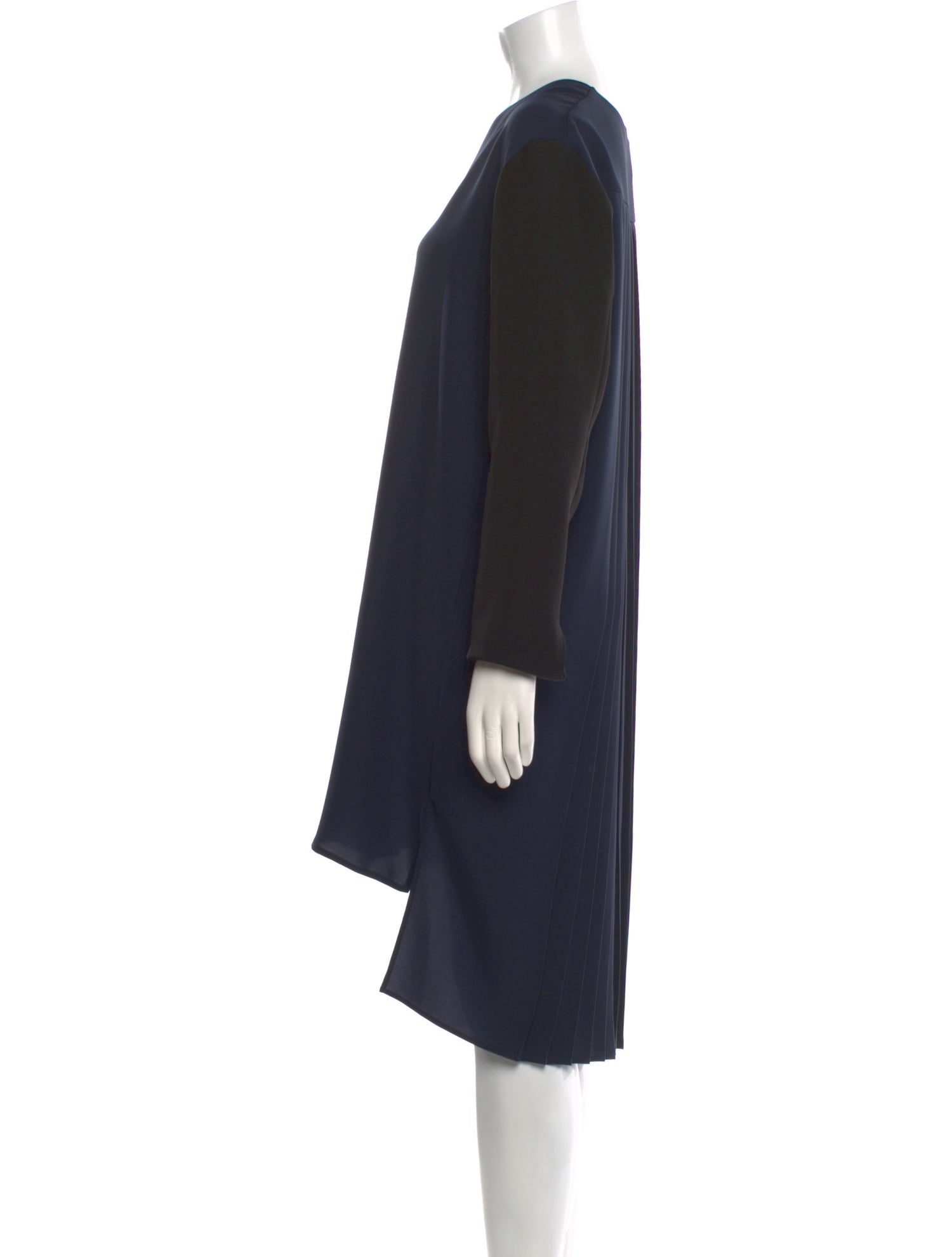 Cédric Charlier V-Neck Midi Length Dress