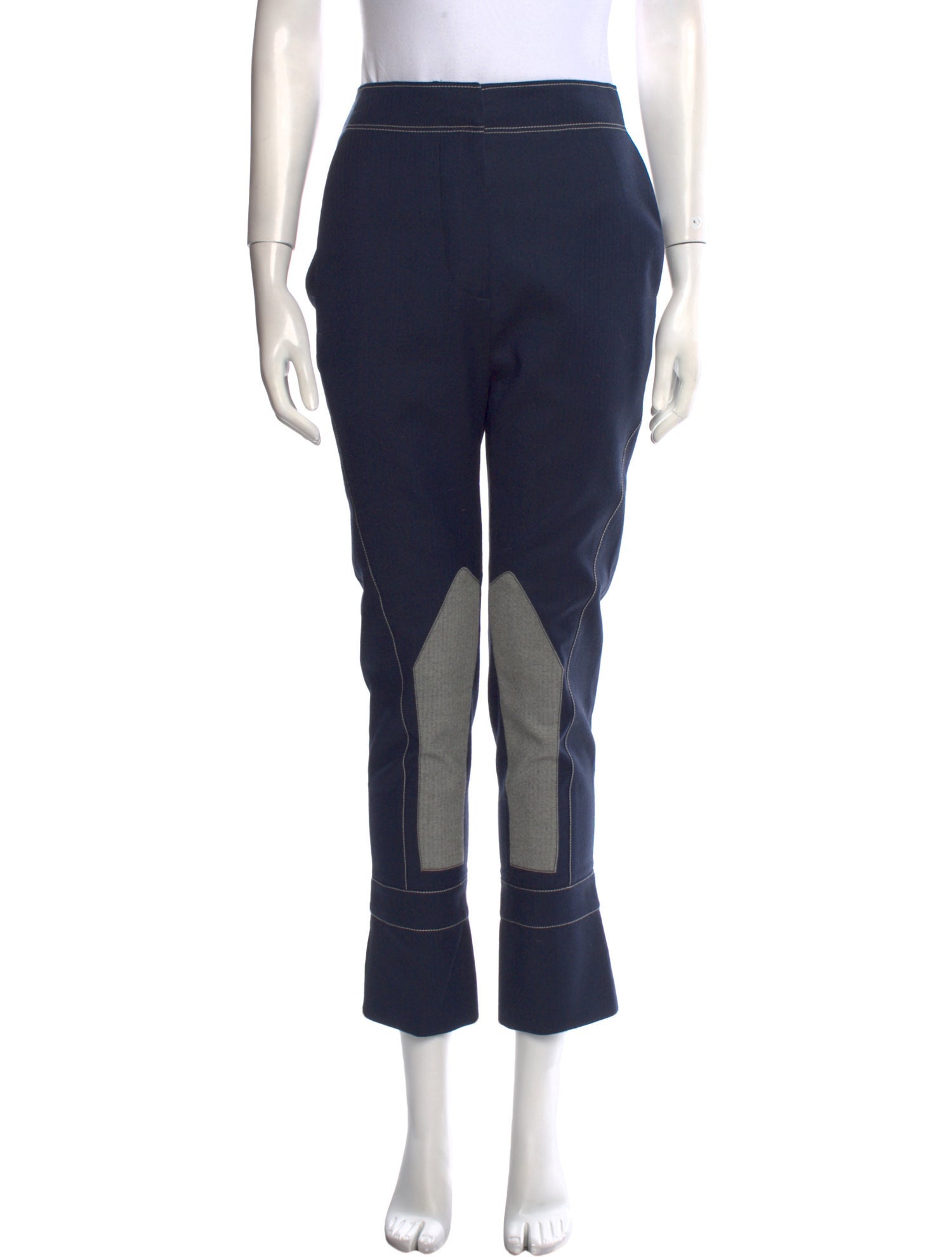 Cédric Charlier Virgin Wool Straight Leg Pants