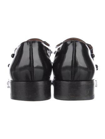 Cédric Charlier Patent Leather Oxfords