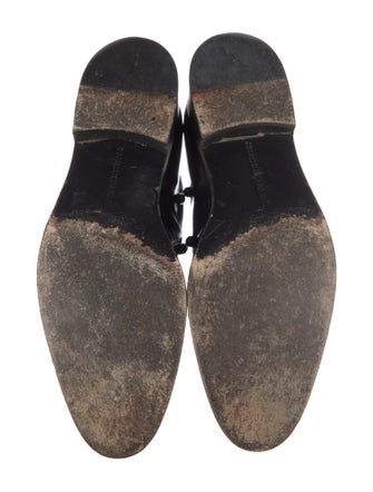 Cédric Charlier Patent Leather Oxfords