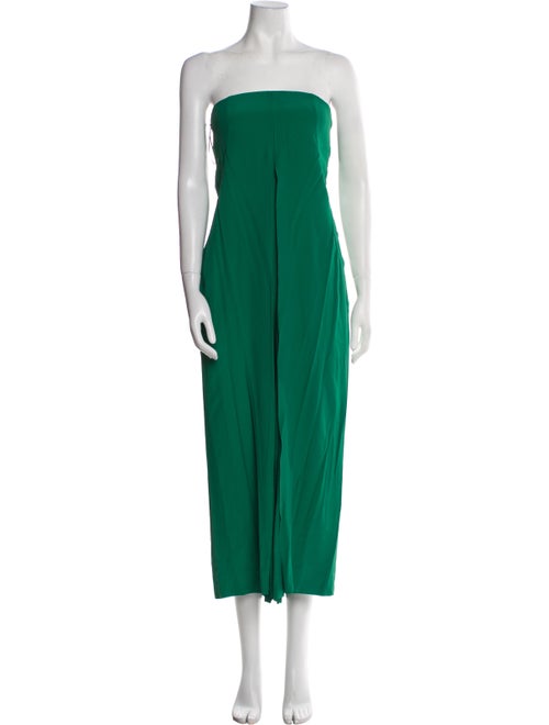 Cédric Charlier Strapless Jumpsuit