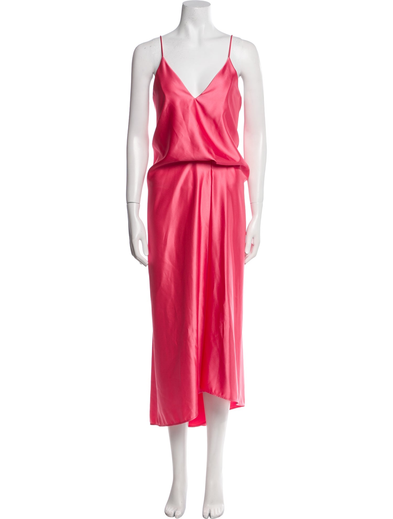 Cédric Charlier V-Neck Long Dress w/ Tags