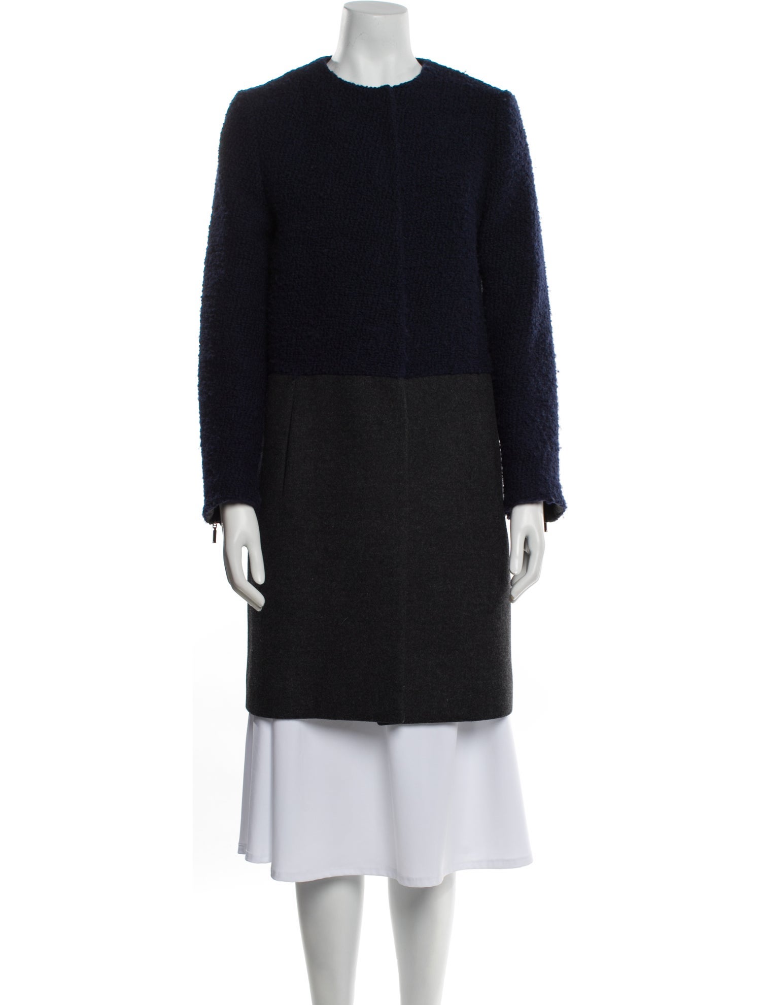 Cédric Charlier Virgin Wool Coat