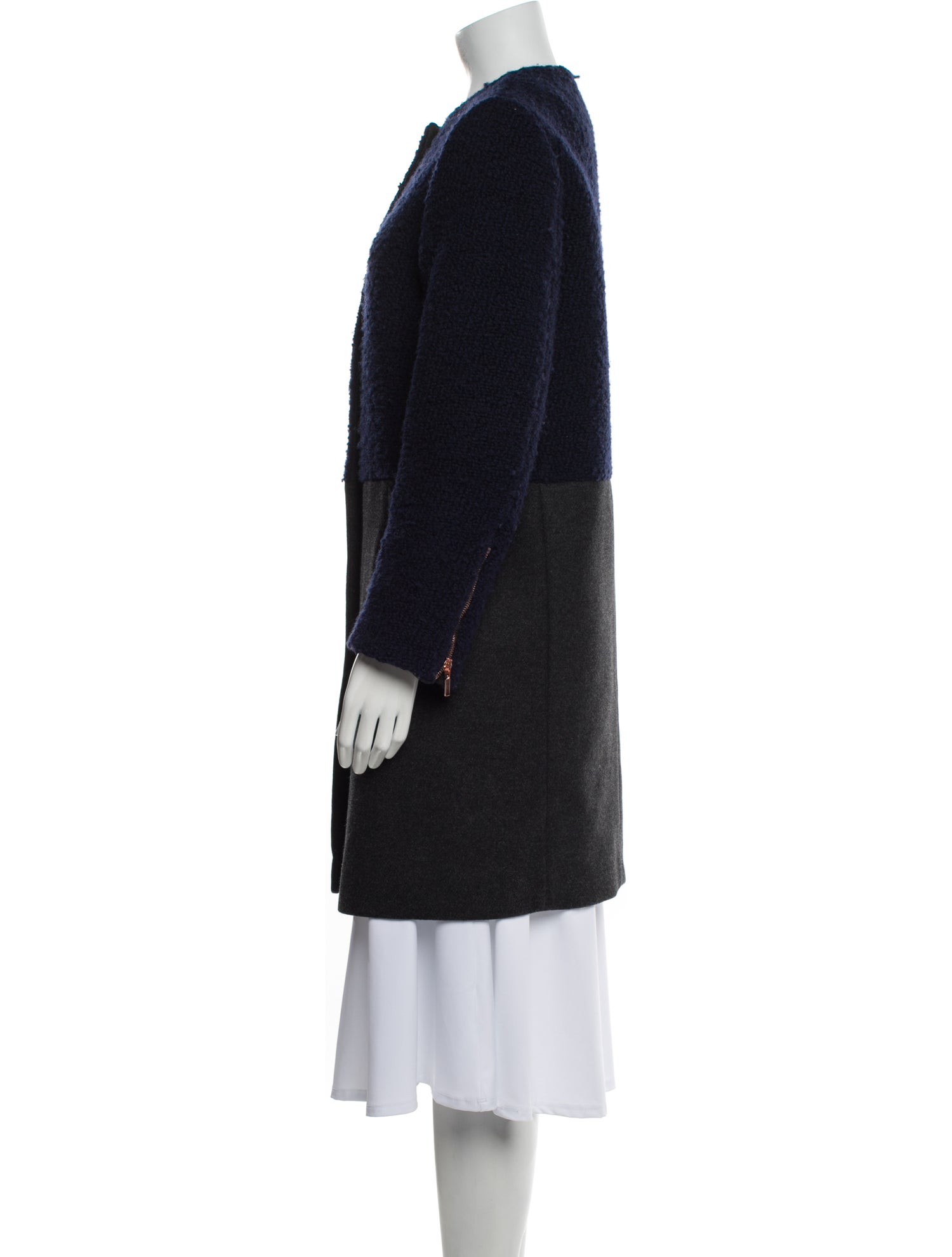 Cédric Charlier Virgin Wool Coat