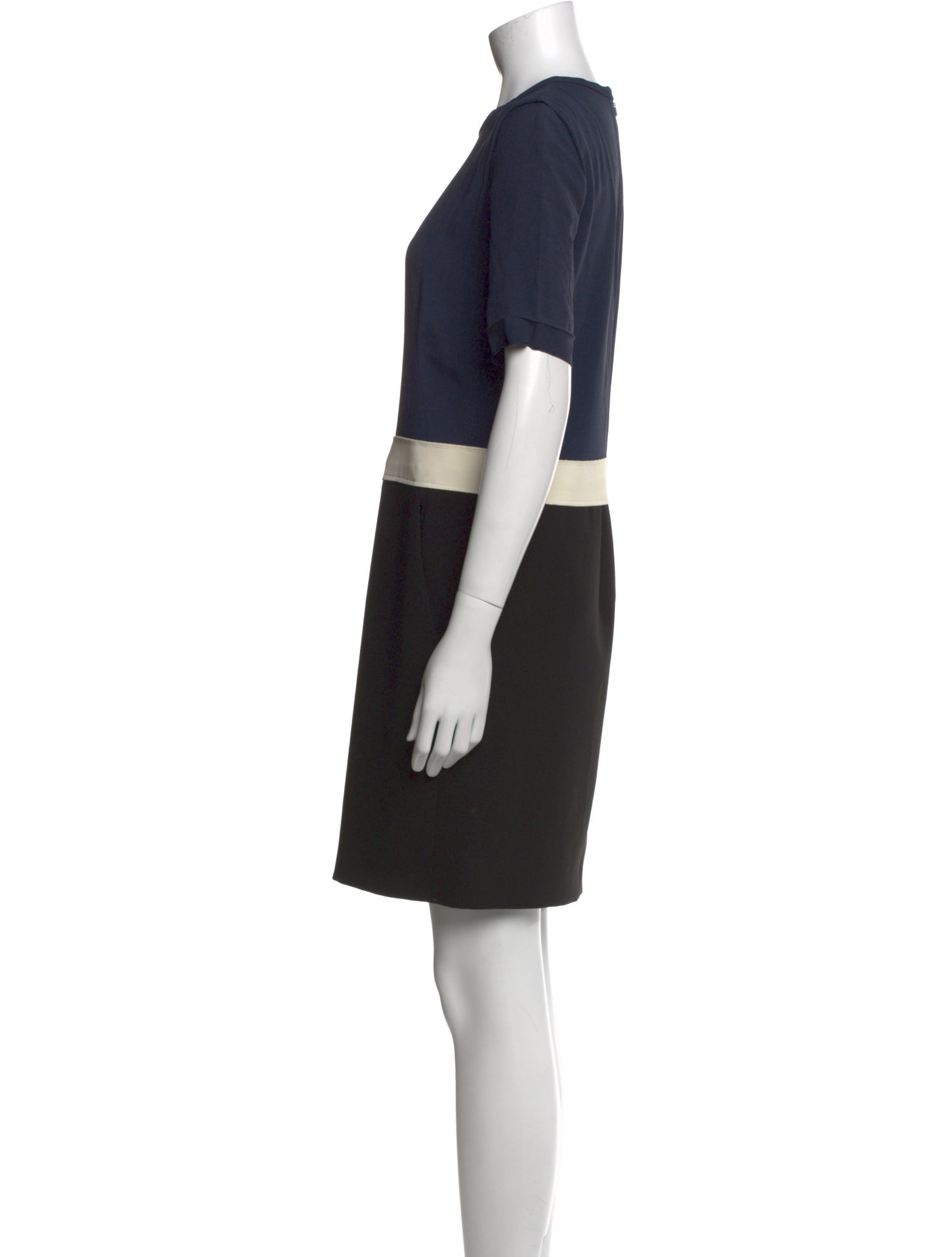 Cédric Charlier Crew Neck Mini Dress