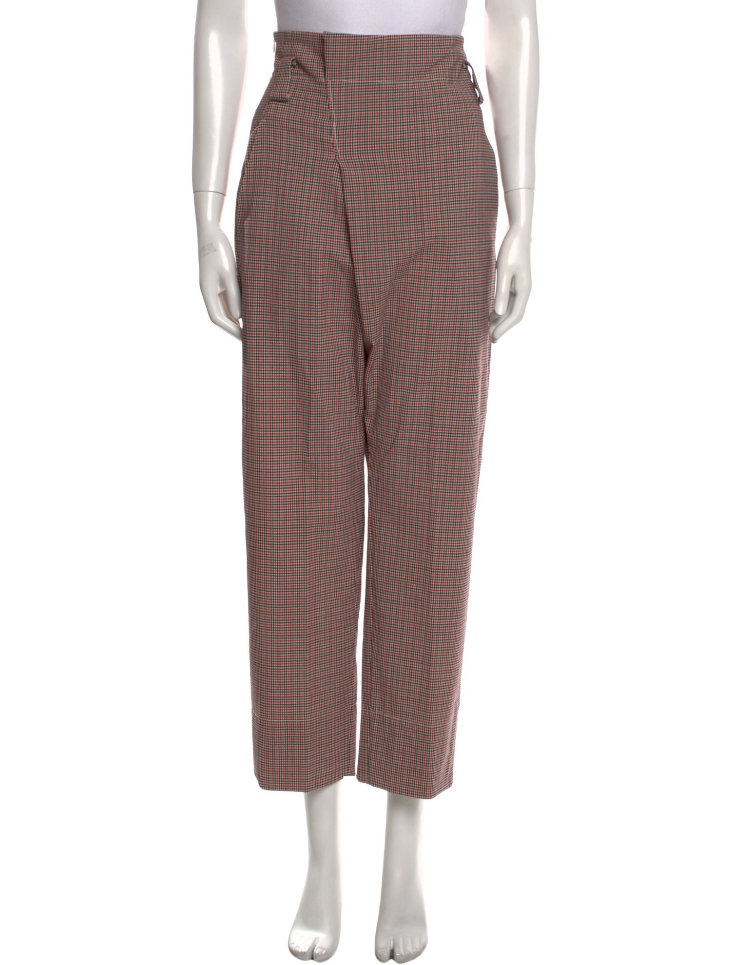Cédric Charlier Virgin Wool Straight Leg Pants