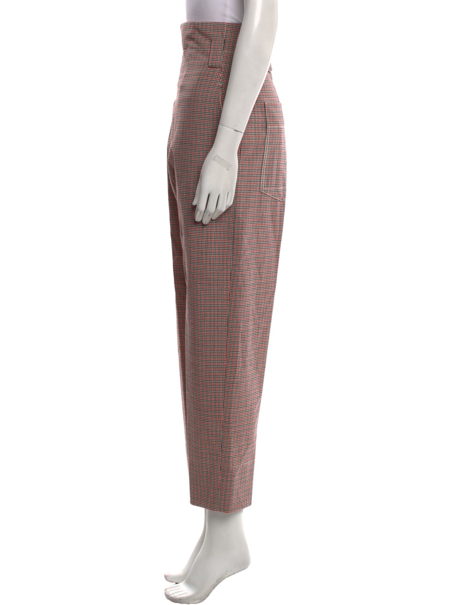Cédric Charlier Virgin Wool Straight Leg Pants