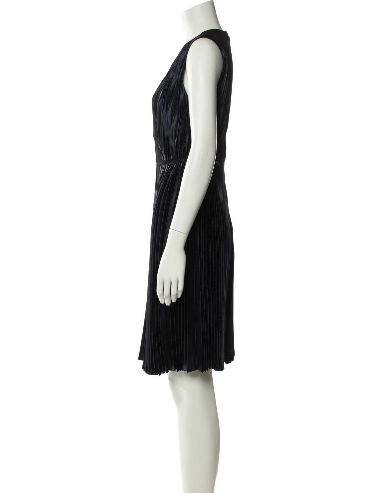 Cédric Charlier V-Neck Knee-Length Dress